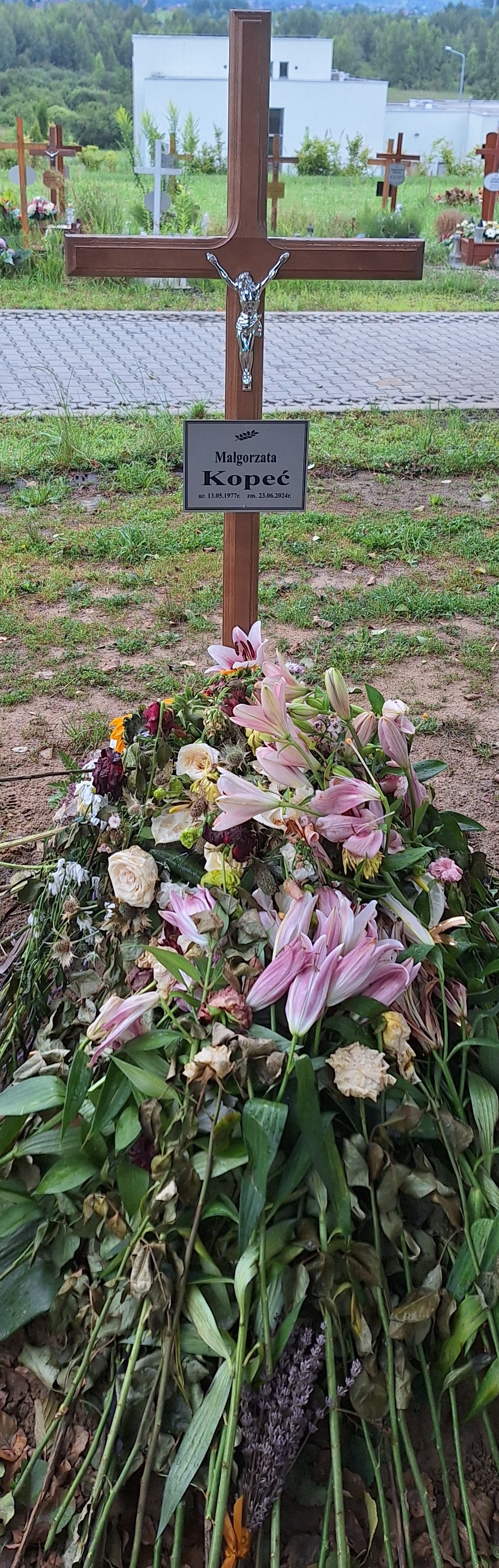 Małgorzata Kopeć 1977 Kraków Tyniecki - Grobonet - Wyszukiwarka osób pochowanych