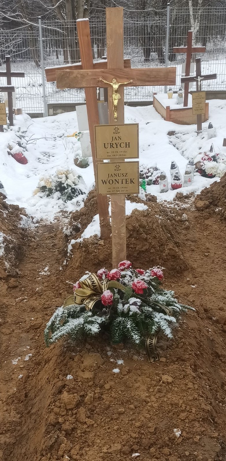 Janusz Wontek 1956 Kraków Tyniecki - Grobonet - Wyszukiwarka osób pochowanych