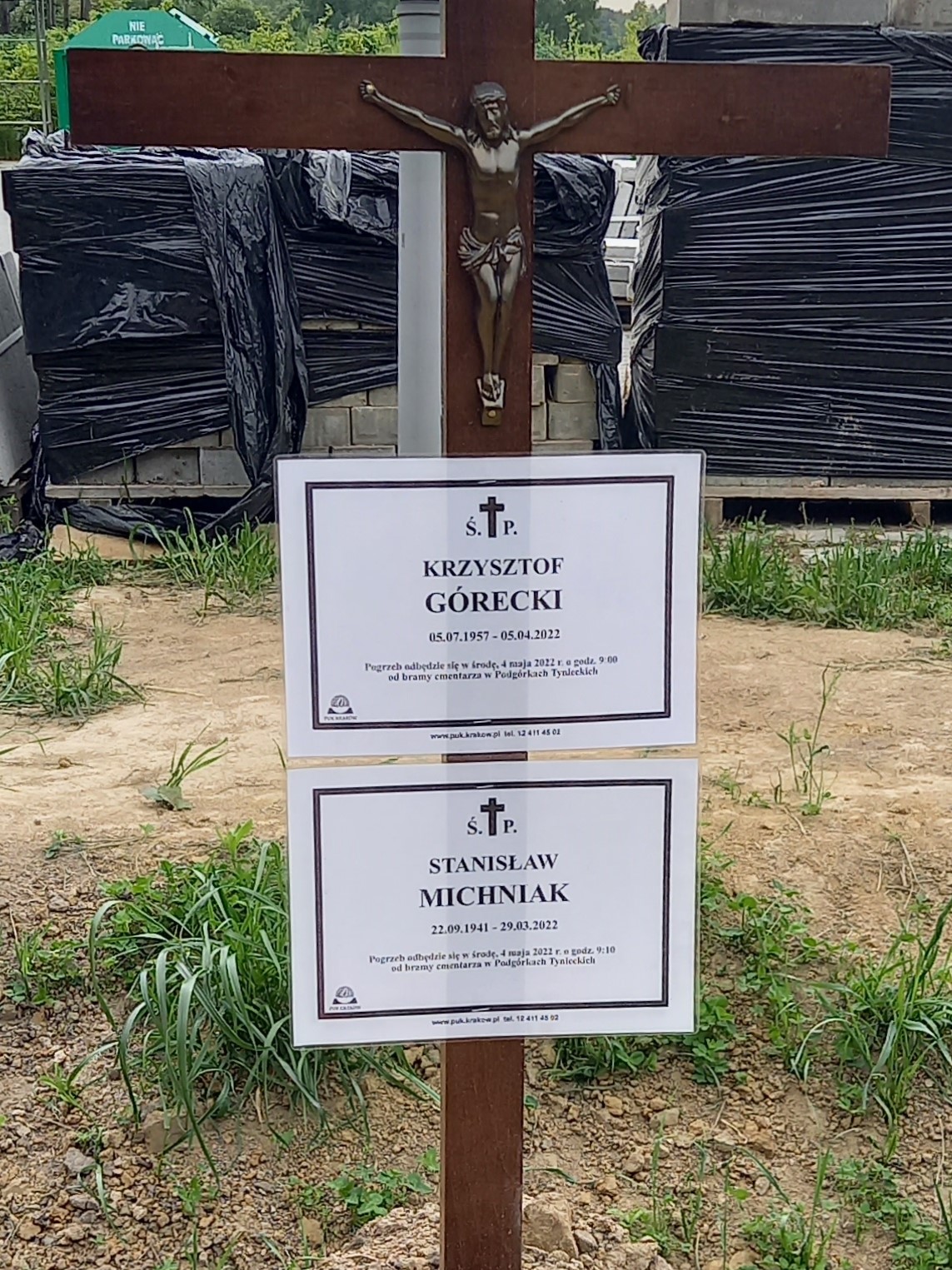 Krzysztof Górecki 1957 Kraków Tyniecki - Grobonet - Wyszukiwarka osób pochowanych