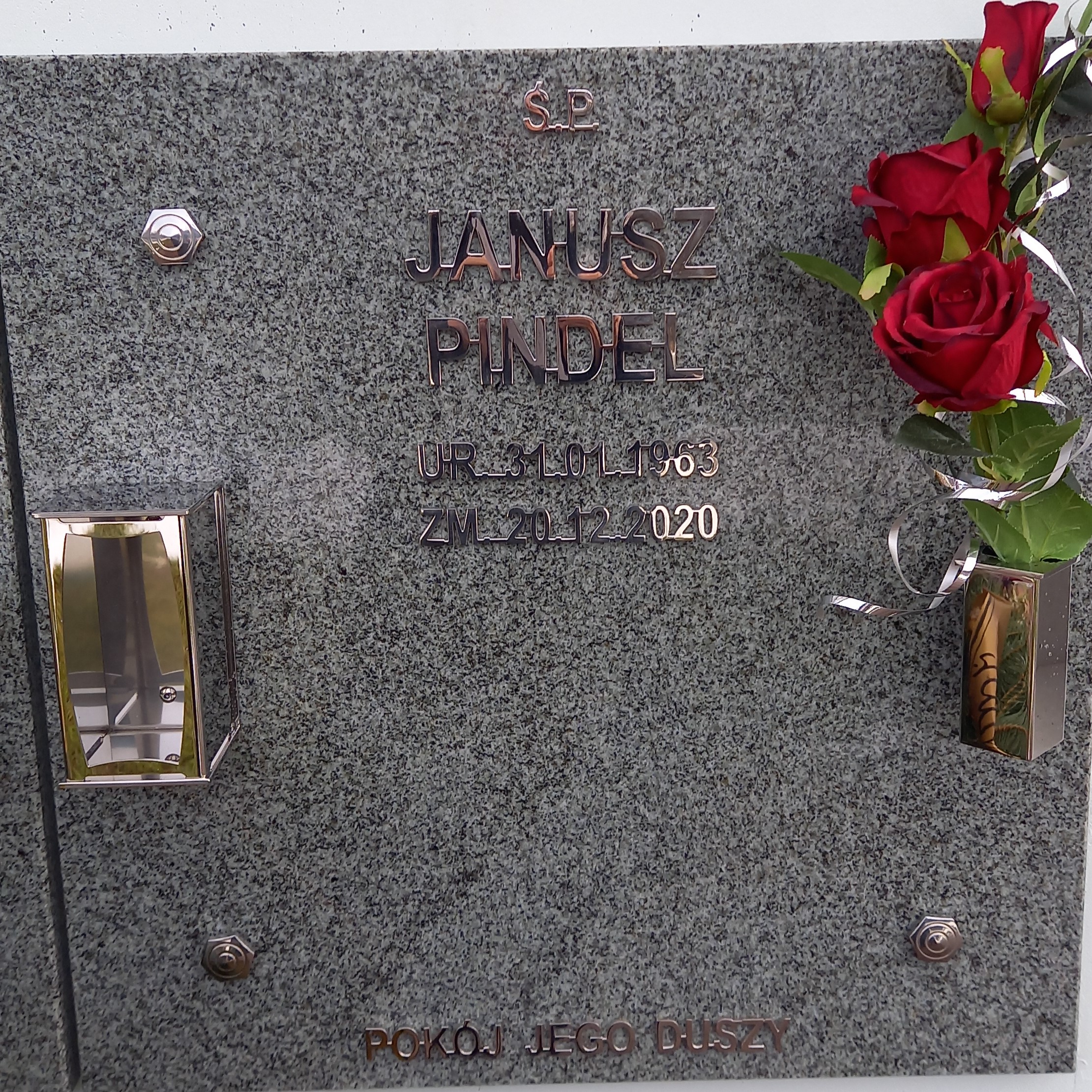 Janusz Pindel 1963 Kraków Tyniecki - Grobonet - Wyszukiwarka osób pochowanych