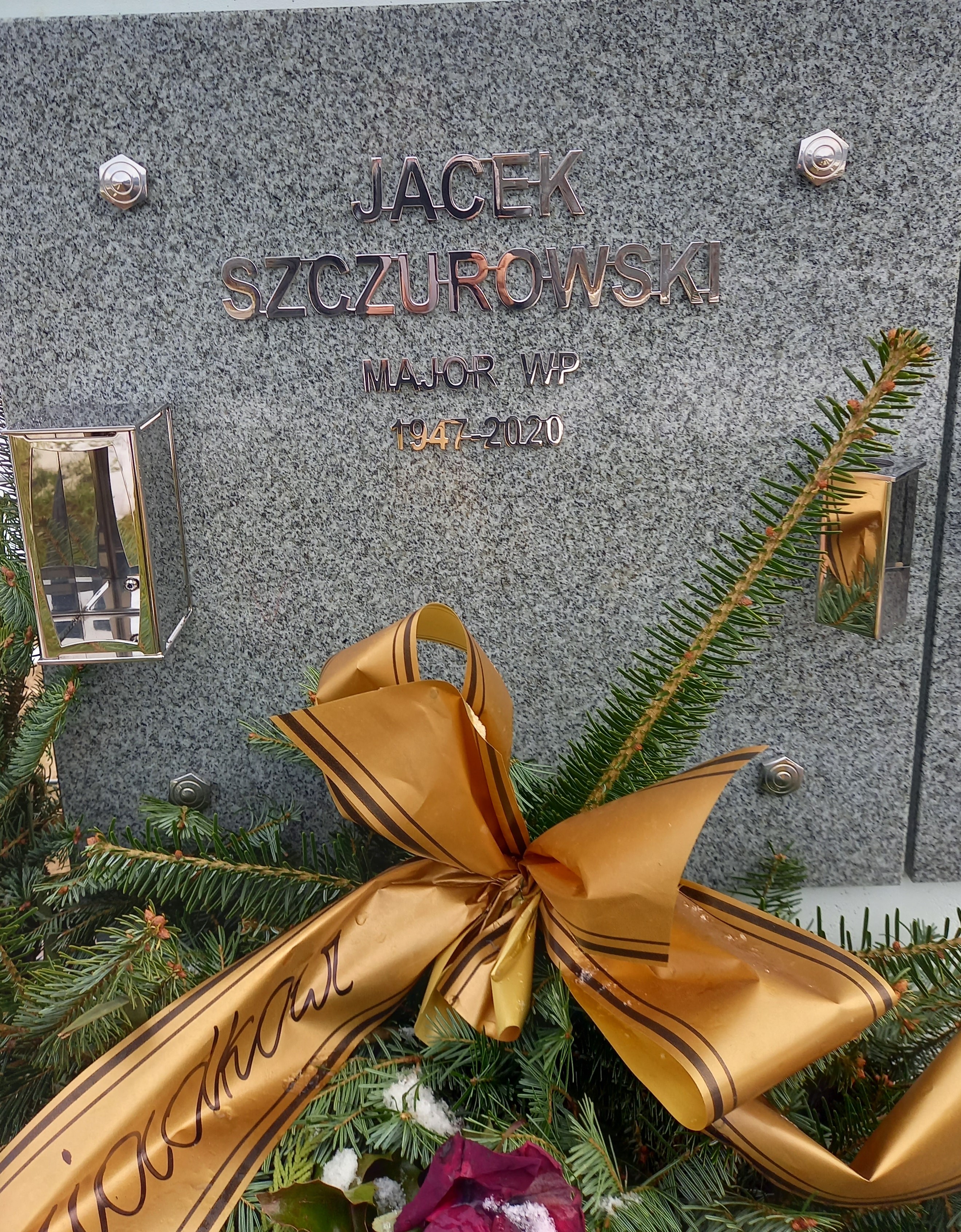 Jacek Szczurowski 1947 Kraków Tyniecki - Grobonet - Wyszukiwarka osób pochowanych